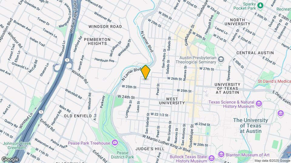 1008-1002 W 25th 1/2 St, Unit 104 Mapa y Detalles de la Ubicación