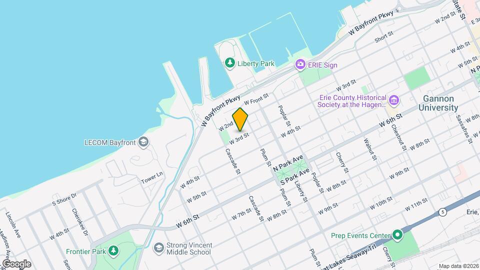 928 W 3rd St Map and Location Details