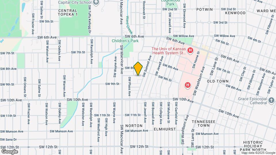 2215 SW Hazelton Ct Map and Location Details