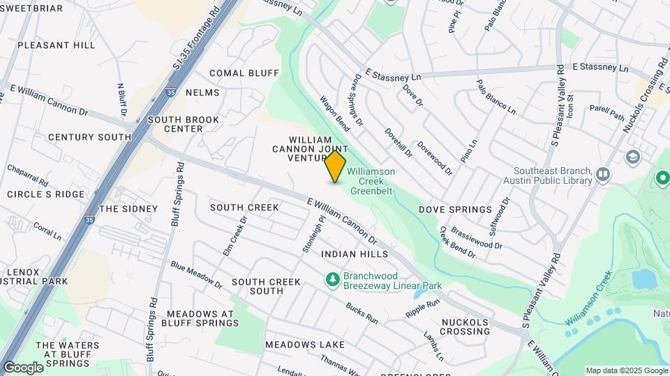 Hillside on Cannon Map and Location Details