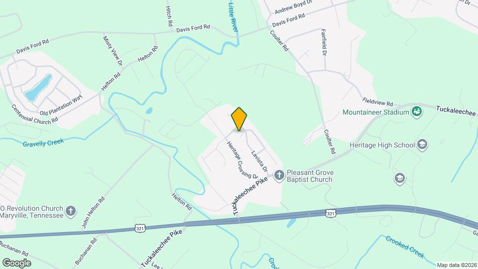 370 Headrickview Dr Map and Location Details