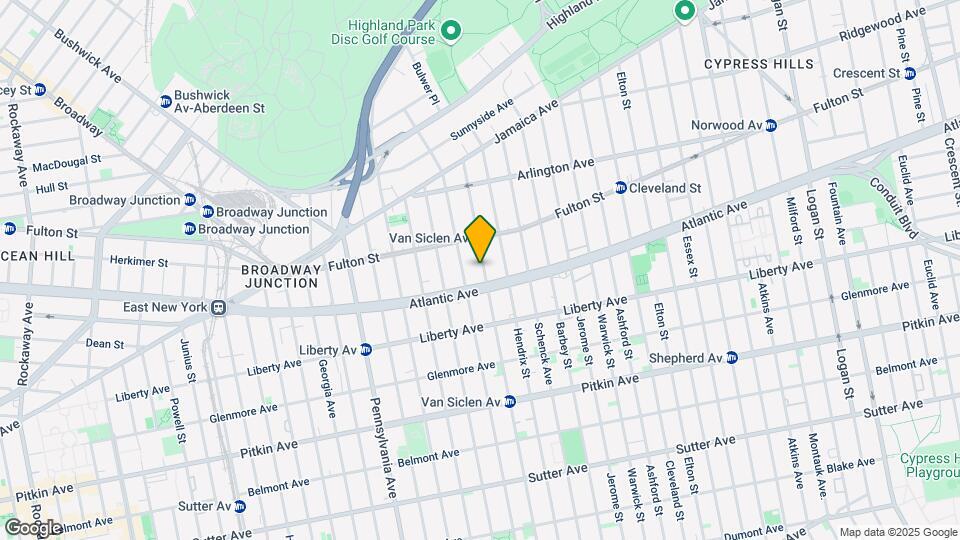 140 Van Siclen Ave Mapa y Detalles de la Ubicación