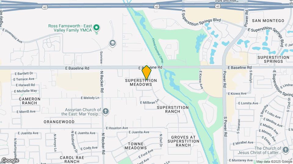 4284 E Harwell Ct Map and Location Details