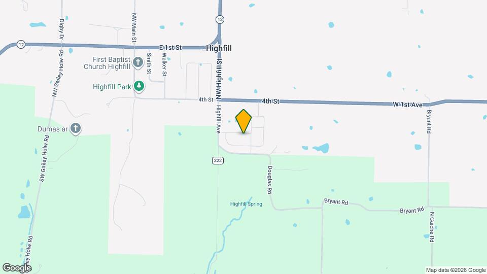 1105 SW 2nd Ave Map and Location Details