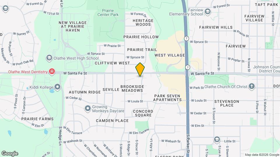 137 N Saxony Dr Map and Location Details