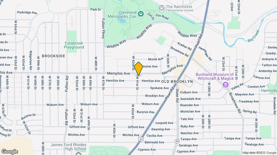 4301 W 41st St Map and Location Details