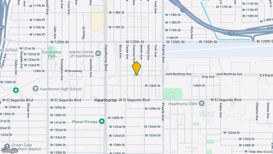 12434 Freeman Ave Map and Location Details
