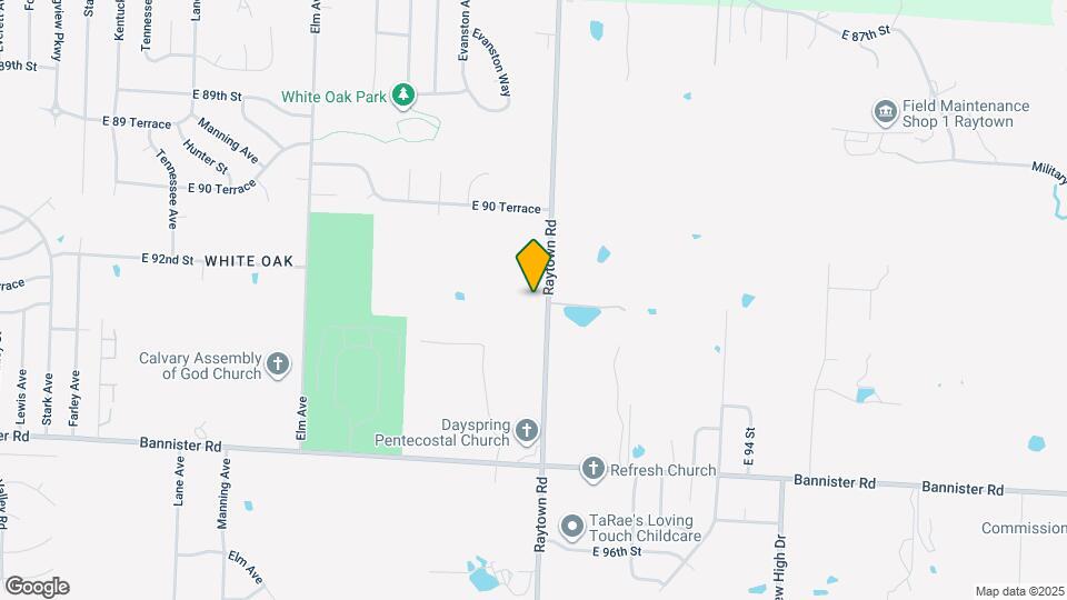 9304 Raytown Rd Map and Location Details