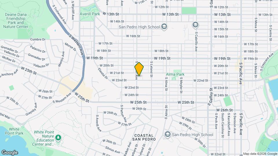 1184 W 22nd St Map and Location Details