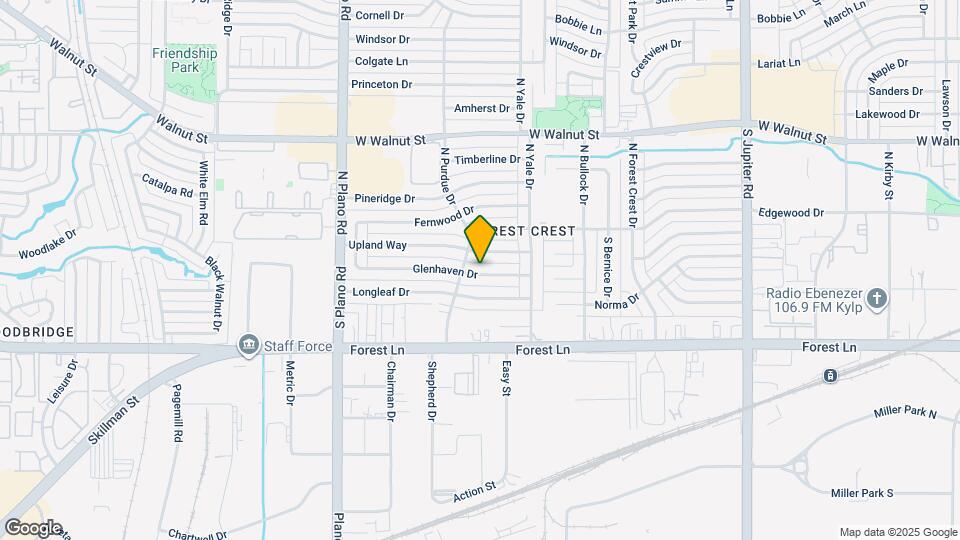 4113 Glenhaven Dr Map and Location Details