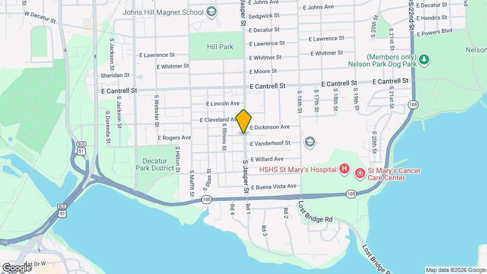 1105 S Jasper St, Unit 116-12 Mapa y Detalles de la Ubicación
