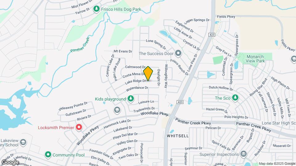 2698 Lake Ridge Dr Map and Location Details