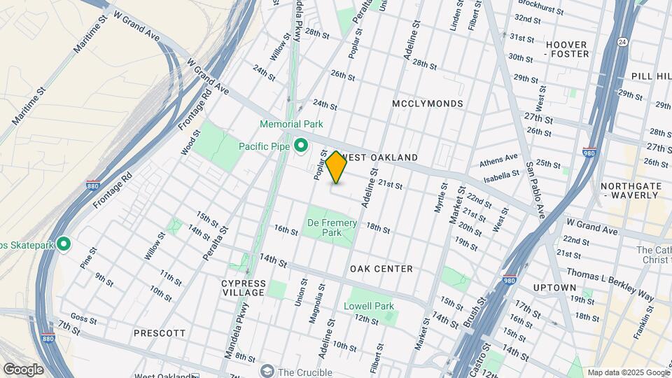 1232 19th Street Map and Location Details