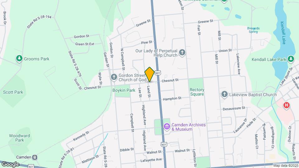 613 Chesnut St Mapa y Detalles de la Ubicación