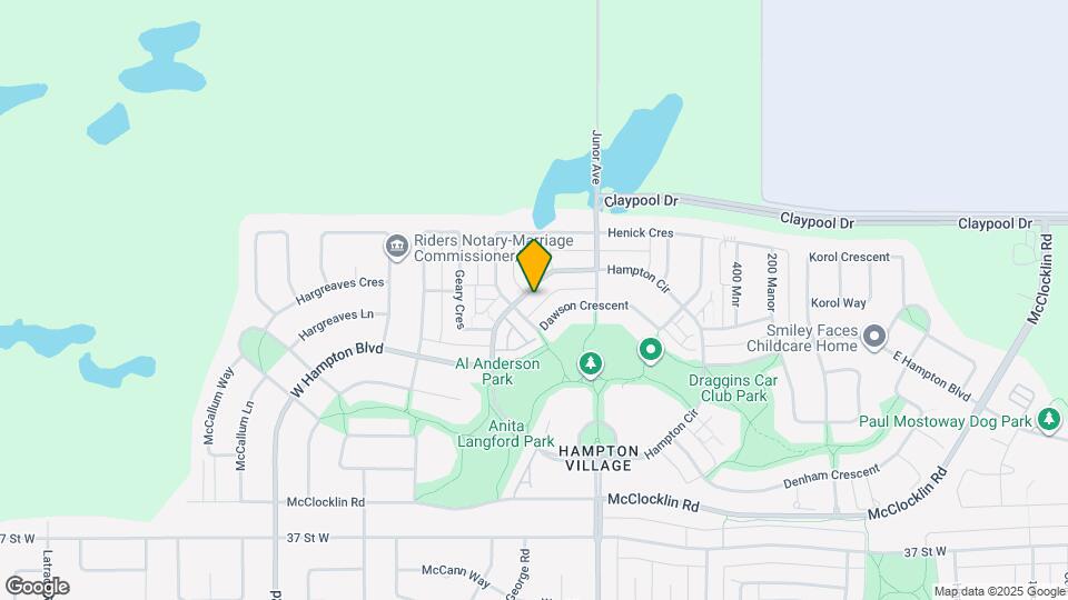 411 Hampton Cir Map and Location Details