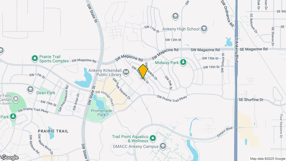 1666 SW Westview Dr Map and Location Details