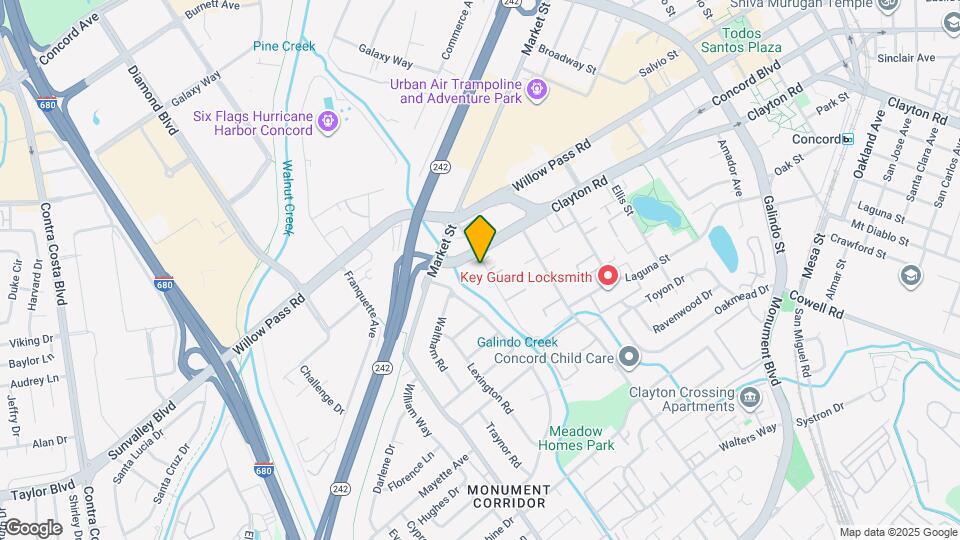 Palace Apartment Homes Map and Location Details