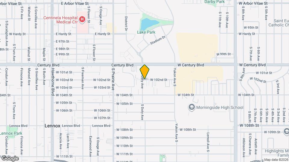 10202 S Doty Ave Map and Location Details