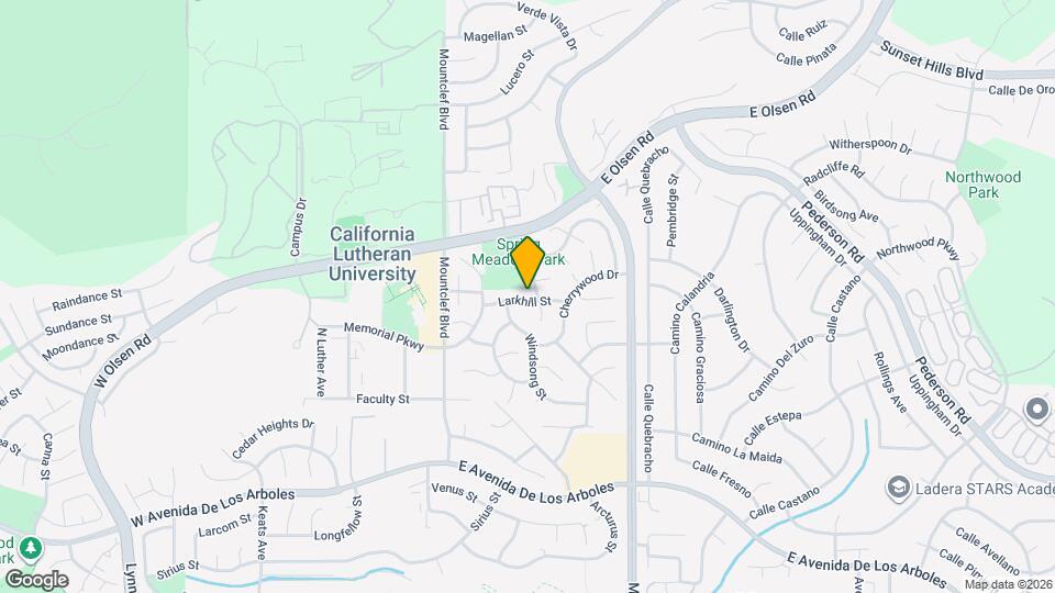 151 Larkhill St Map and Location Details