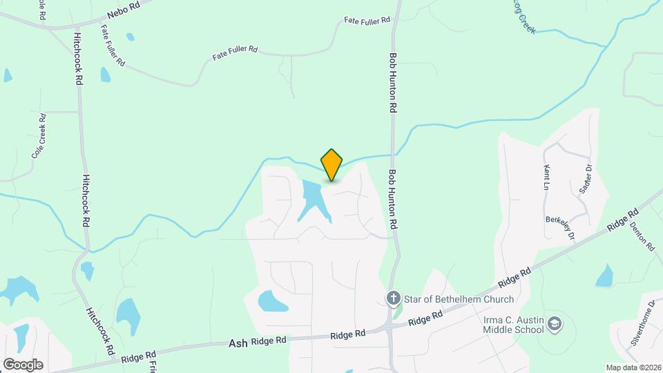 104 Legend Creek Hollow Map and Location Details