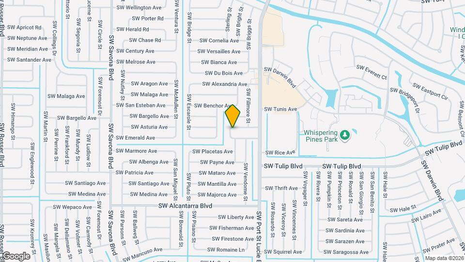 998 SW N Globe Ave Map and Location Details