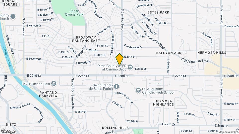 8688 E Placita De Las Tarascas-Unit -Unit 2 Map and Location Details