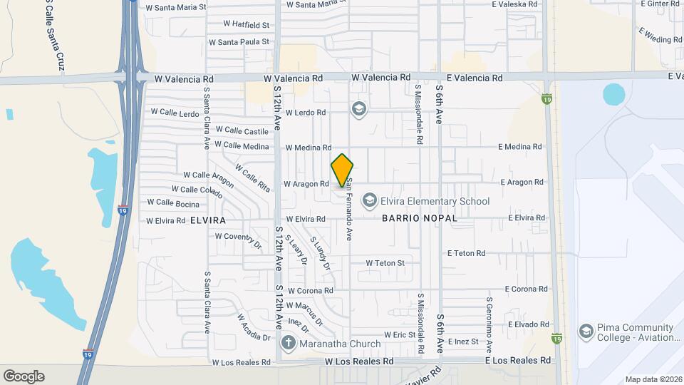 310 Indio Pl Map and Location Details