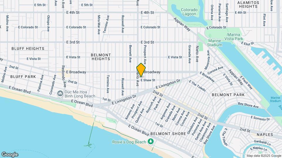 4413 E Shaw St Map and Location Details