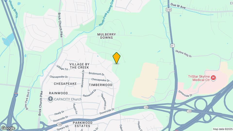 4936 Trail Ridge Ct Mapa y Detalles de la Ubicación