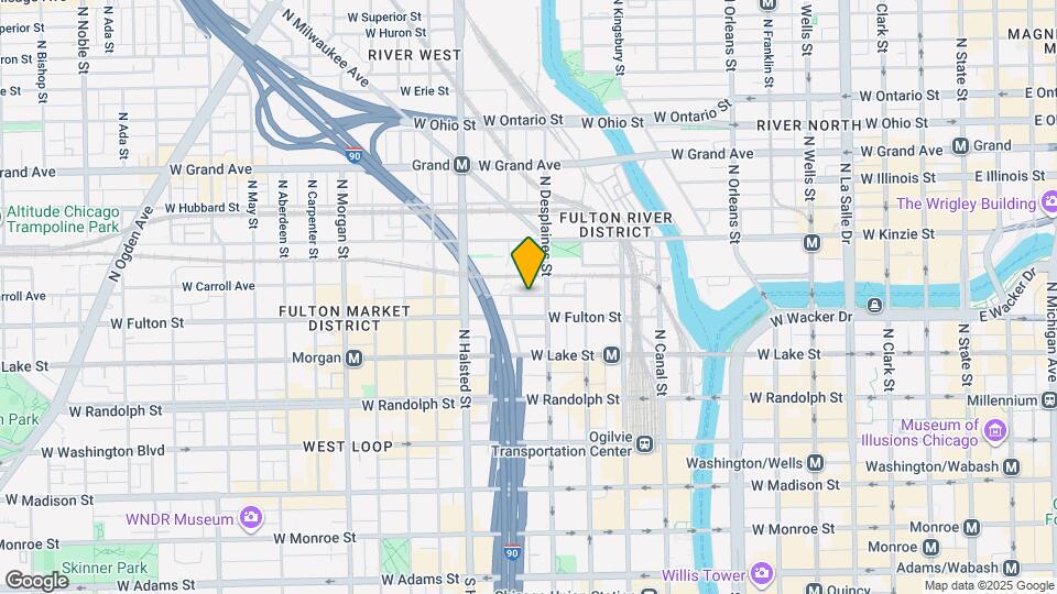 665 W Wayman St Map and Location Details
