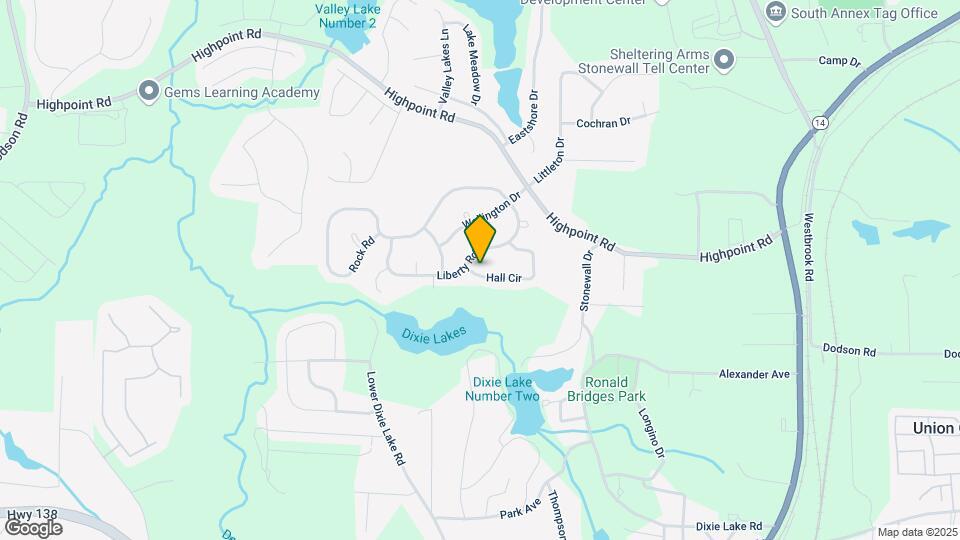 5539 Hall Cir Map and Location Details
