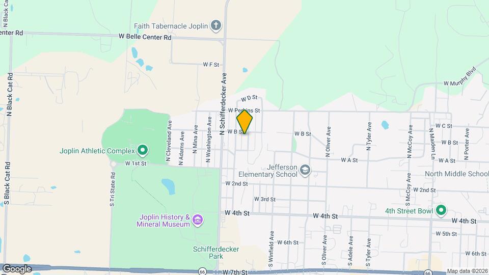 228 N Maple Ave Map and Location Details