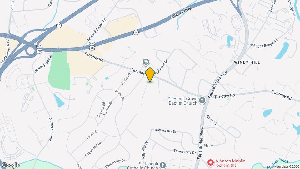 125 Woody Dr Map and Location Details