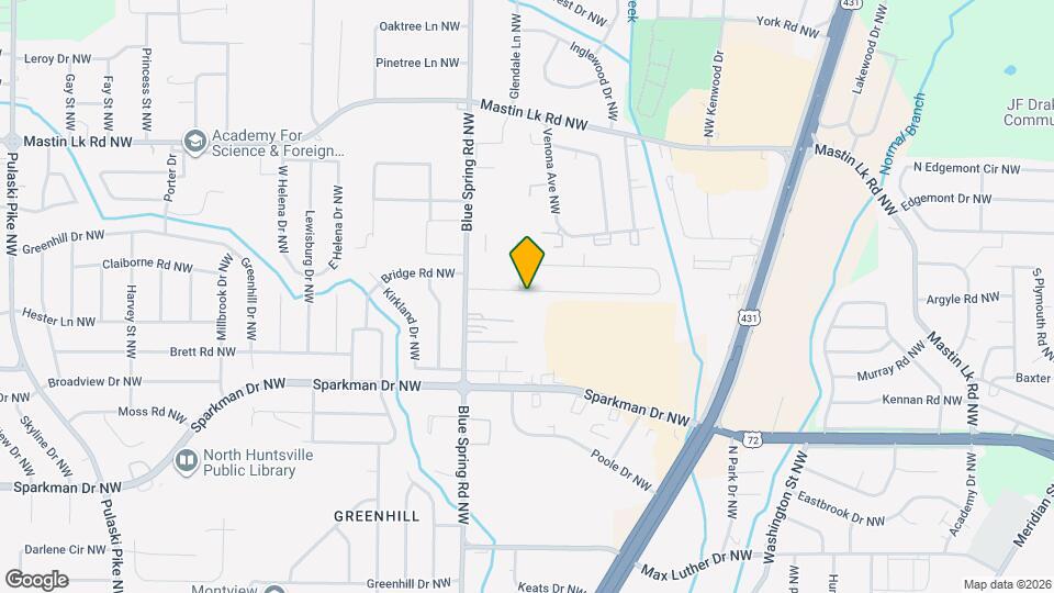 3423 Rosedale Dr NW Map and Location Details