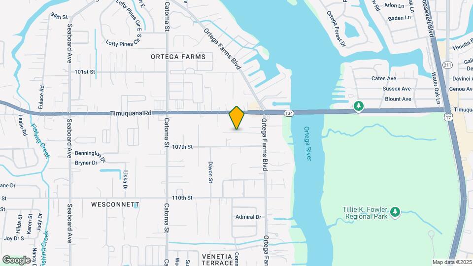 5209 Delphin Ln Map and Location Details