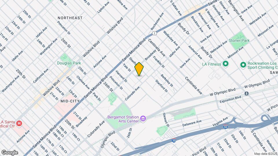 1535 Yale St Map and Location Details