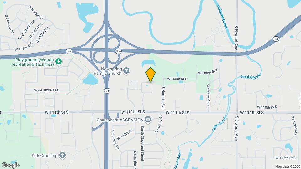 10724 Masters Cir Map and Location Details