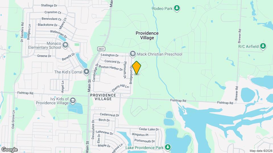 1821 Pentro Pkwy Map and Location Details