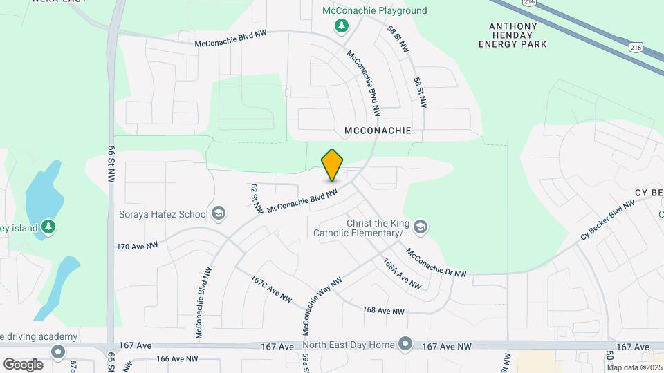 1080 McConachie Blvd NW Map and Location Details