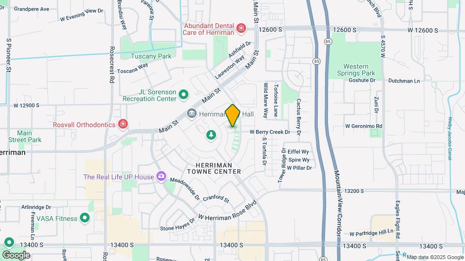 13012 S Oberon Ln Map and Location Details