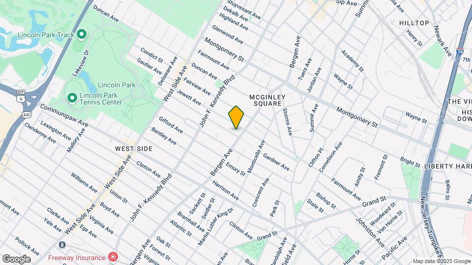 10 Kensington Ave Mapa y Detalles de la Ubicación
