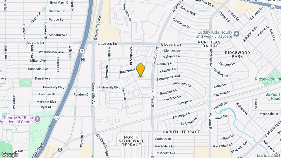6015 E University Blvd Map and Location Details