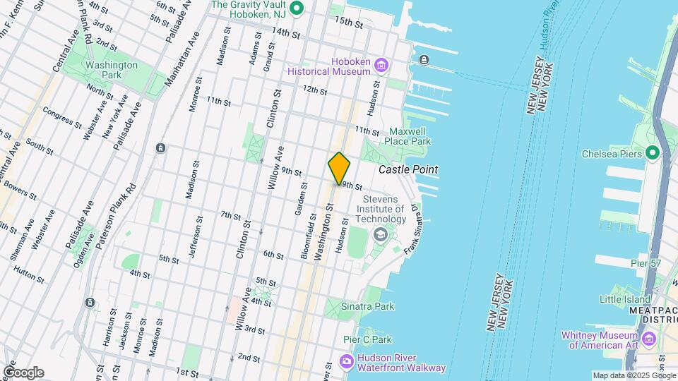 823 Washington St Map and Location Details