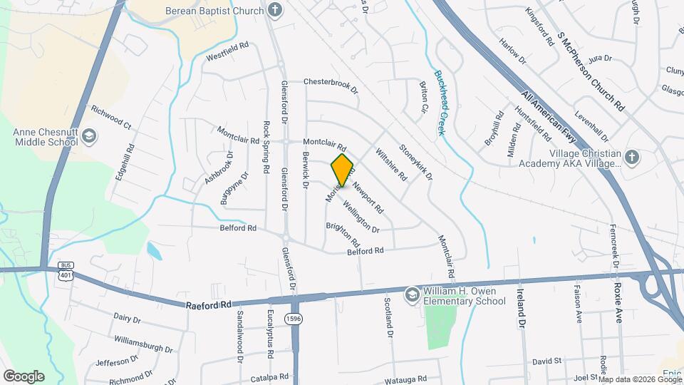 741 Moriston Rd Map and Location Details