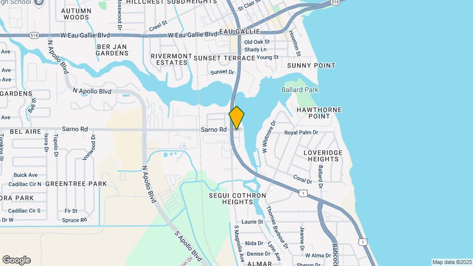 950 Paddleboard Ct Map and Location Details