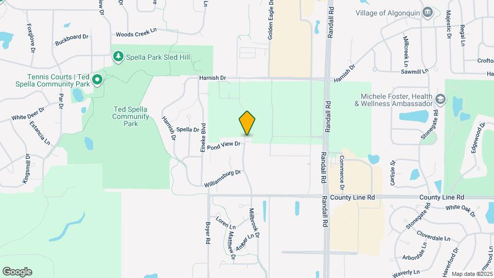 1401 Millbrook Dr Map and Location Details