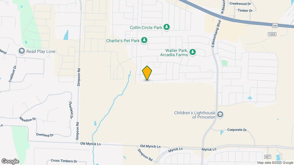 1231 Sequoia Ln Map and Location Details
