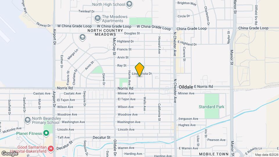 1602 Haldon St Map and Location Details