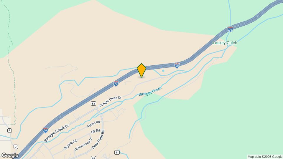 1143 Straight Creek Dr Map and Location Details