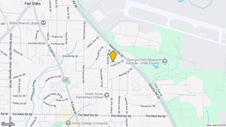 723 Taylor Dr SE Map and Location Details